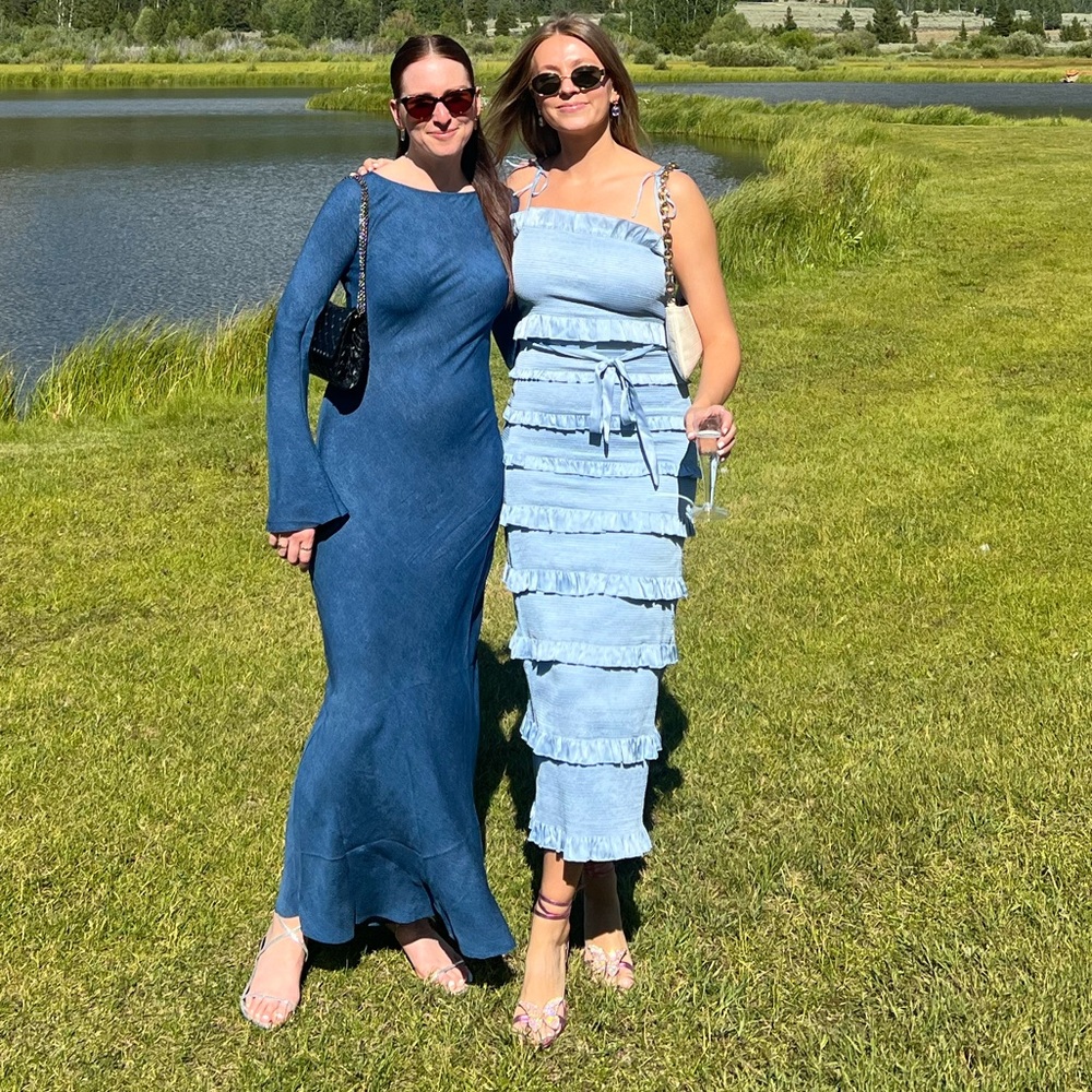 V Chapman Ruffle Dress